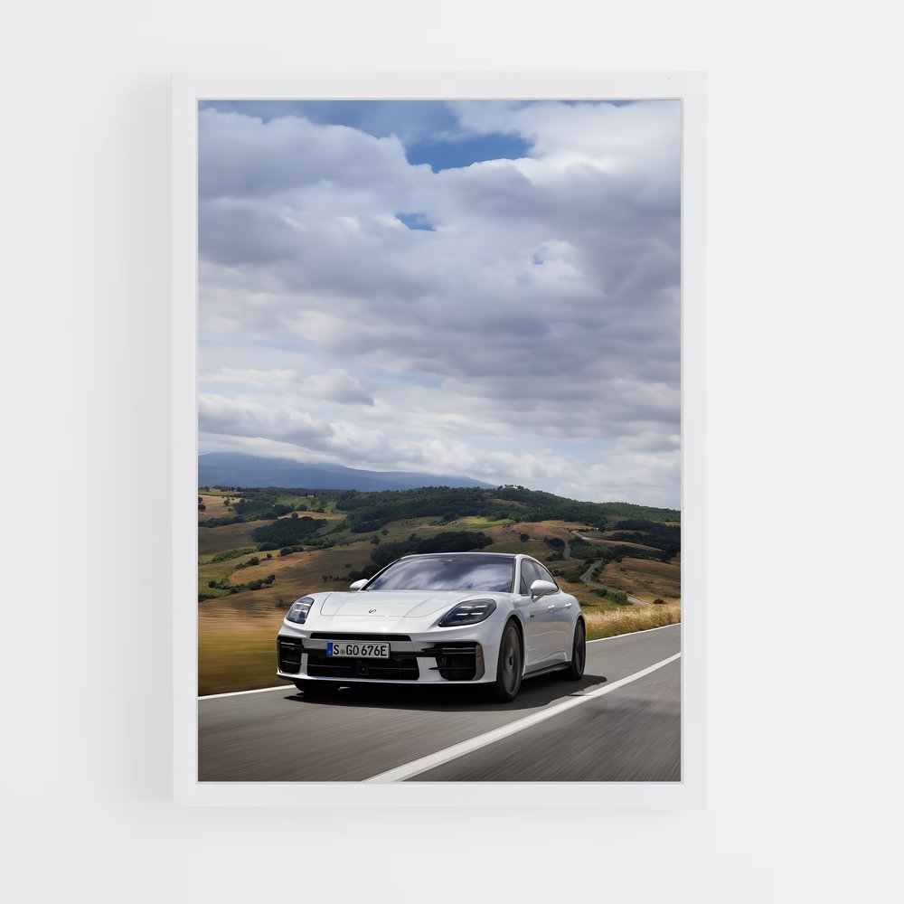 Poster Turbo 918 GTS – affiche Porsche (vue 3)